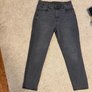 American Eagle Light Wash Black Jeans